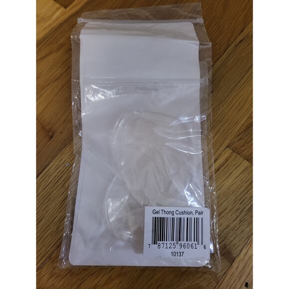 Peda Bella Gel Thong Cushion Silicone Foot Pads for Flip Flops 1 Pair NEW Sealed - Picture 3 of 8